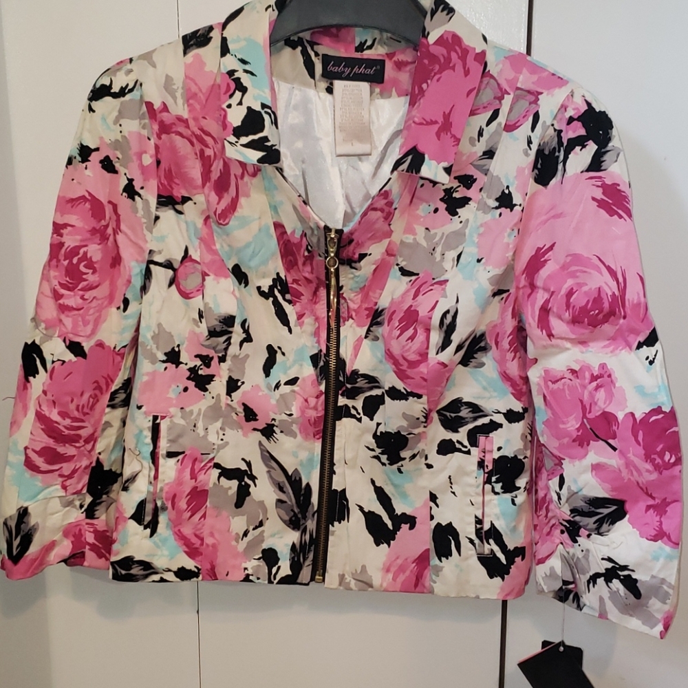 BABY PHAT JACKET SZ L. NWT